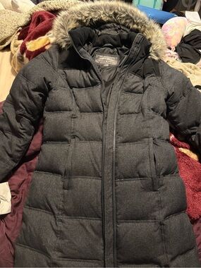 Eddie Bauer Long Puffer Coat